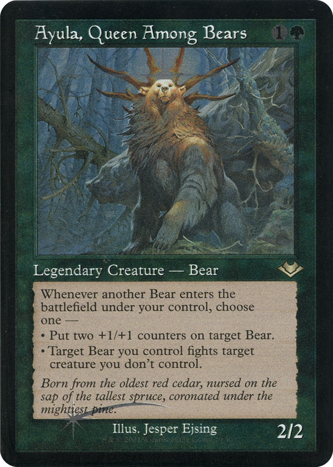 Image for Ayula, Queen Among Bears (Retro Frame) (Foil Etched) (19) - Magic: The Gathering