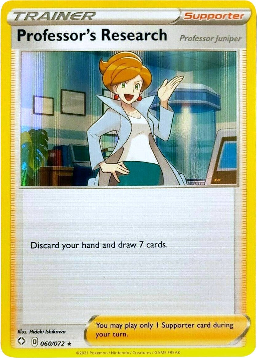 Image for Professor's Research - 060/072 (Holofoil) (060/072) (PR) - Pokemon