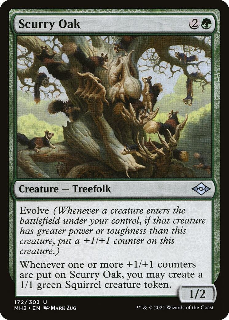 Image for Scurry Oak (172) - Magic: The Gathering