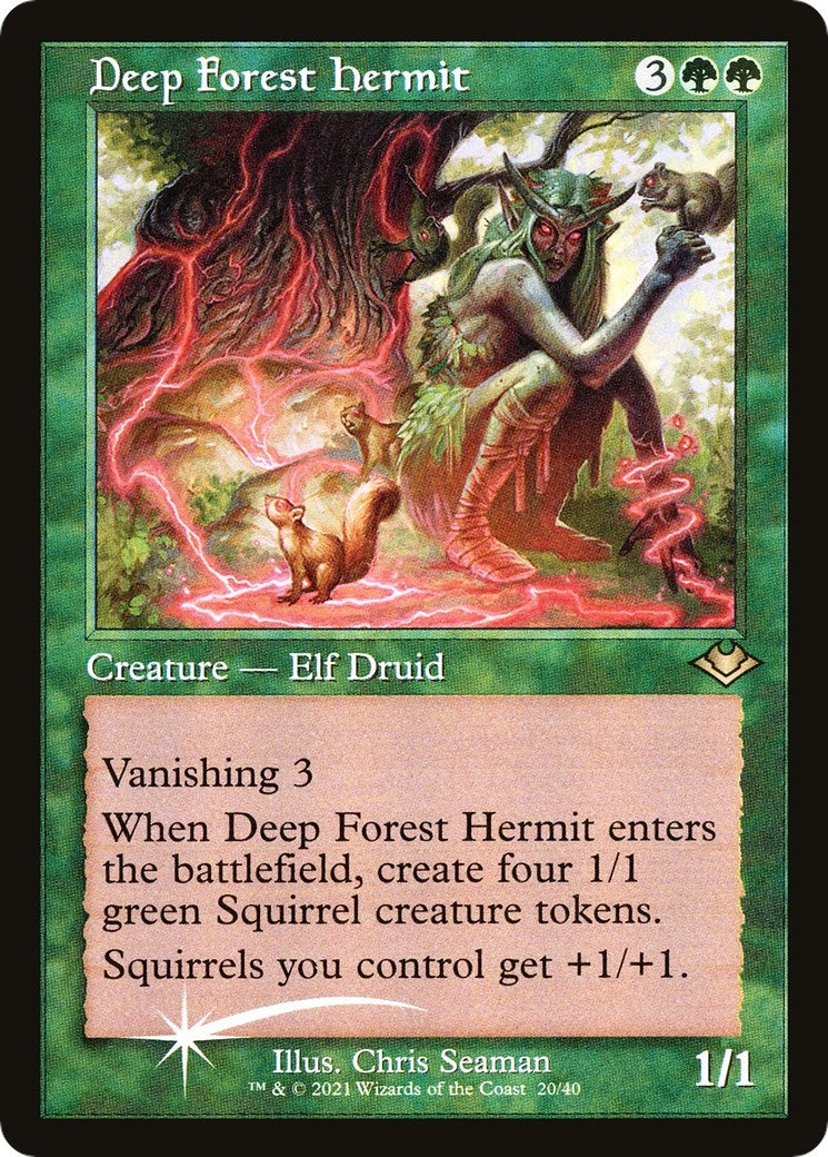 Image for Deep Forest Hermit (Retro Frame) (20) - Magic: The Gathering