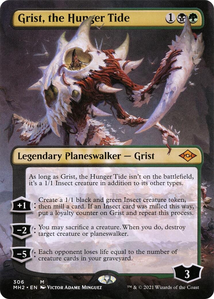Image for Grist, the Hunger Tide (Borderless) (306) - Magic: The Gathering