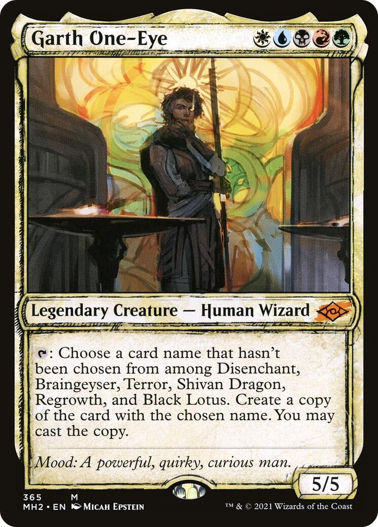 Image for Garth One-Eye (Showcase) (365) - Magic: The Gathering