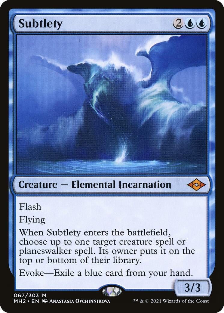 Image for Subtlety (67) - Magic: The Gathering