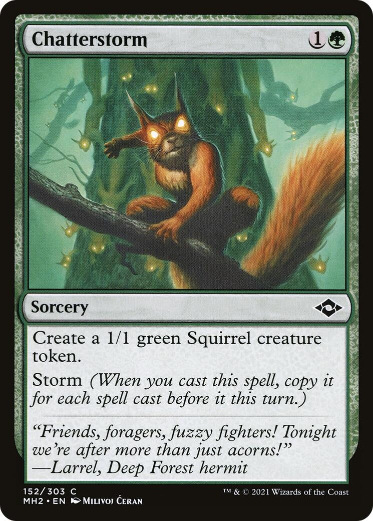 Image for Chatterstorm (152) - Magic: The Gathering