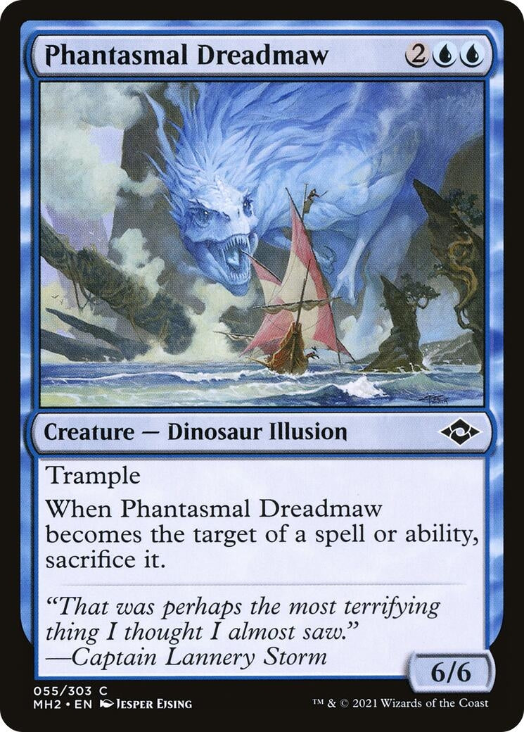 Image for Phantasmal Dreadmaw (55) - Magic: The Gathering