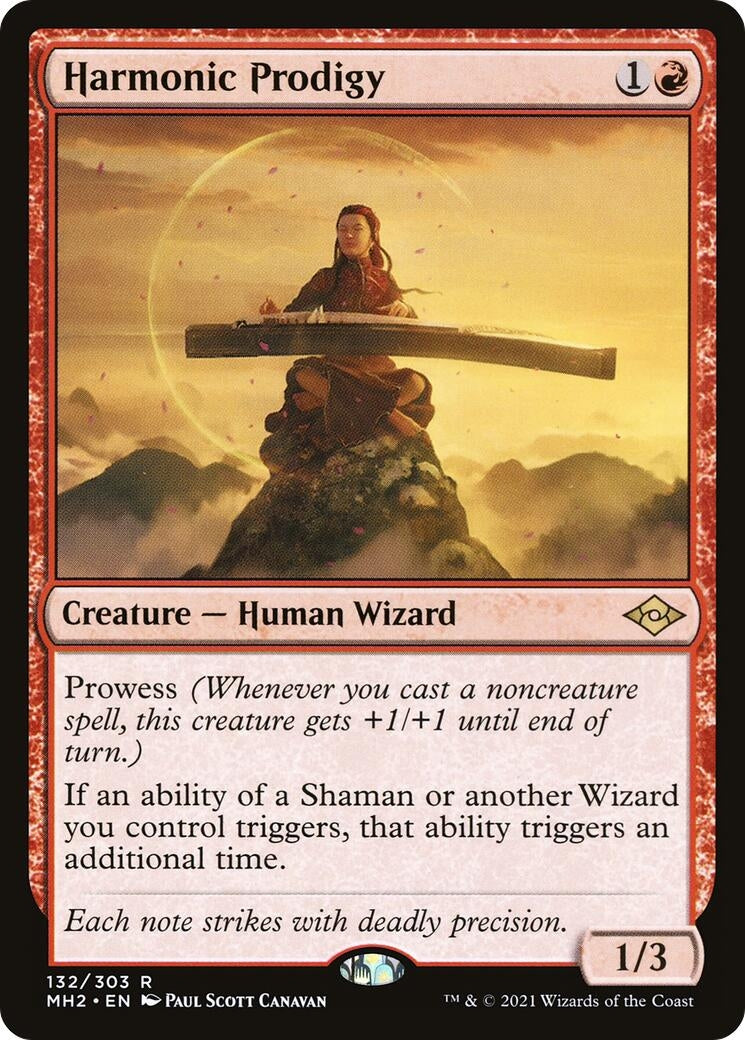 Image for Harmonic Prodigy (132) - Magic: The Gathering
