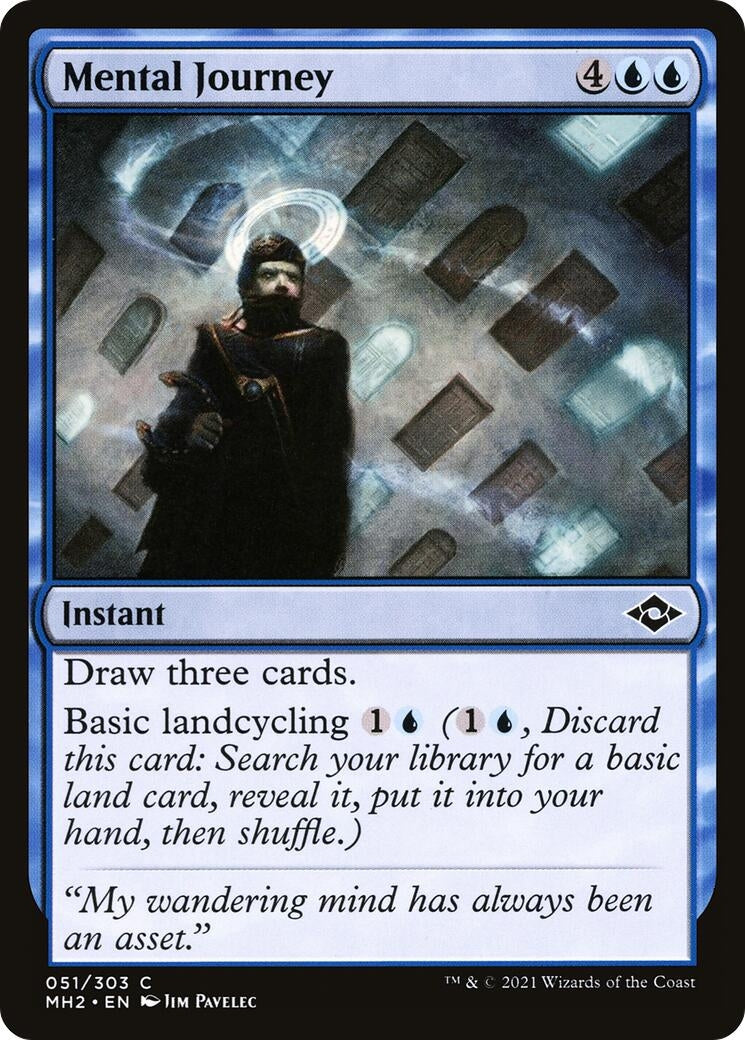 Image for Mental Journey (51) - Magic: The Gathering