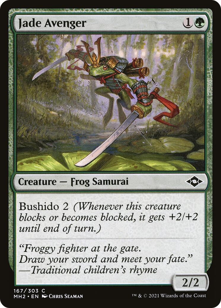 Image for Jade Avenger (167) - Magic: The Gathering