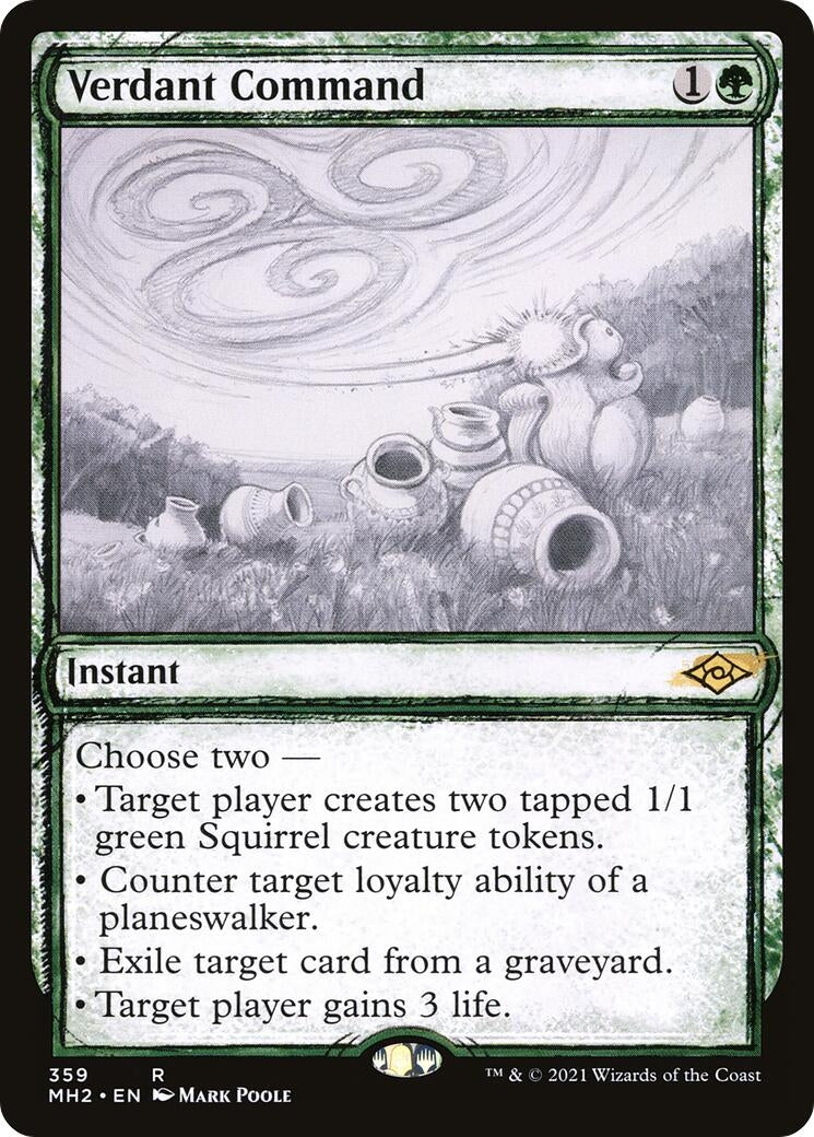 Image for Verdant Command (Showcase) (359) - Magic: The Gathering