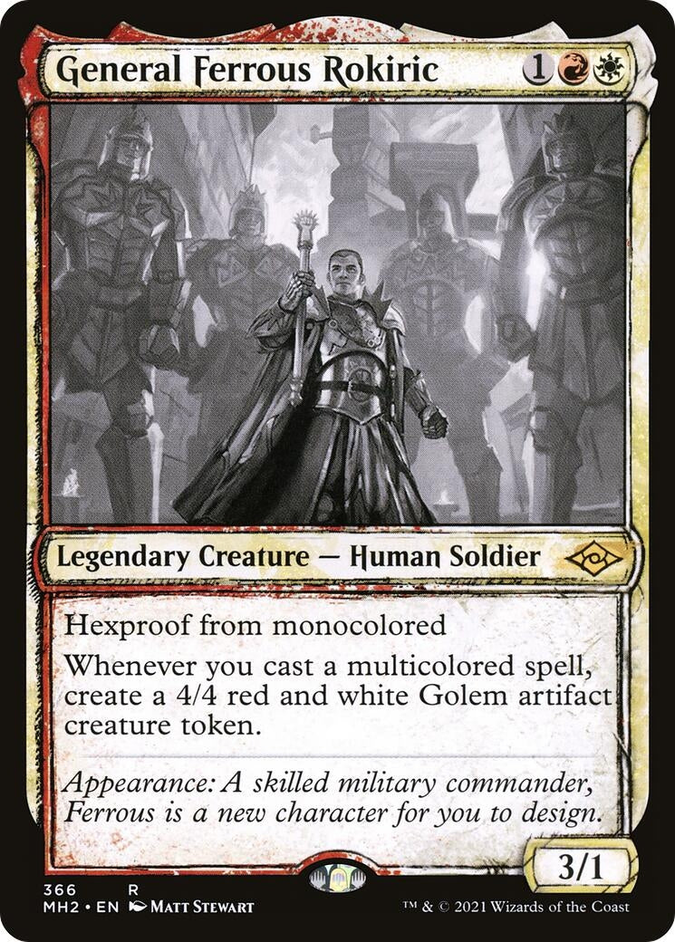 Image for General Ferrous Rokiric (Showcase) (366) - Magic: The Gathering