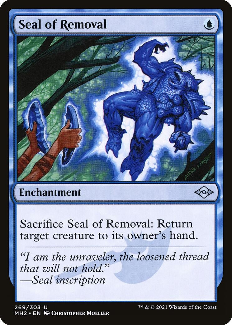 Image for Seal of Removal (269) - Magic: The Gathering