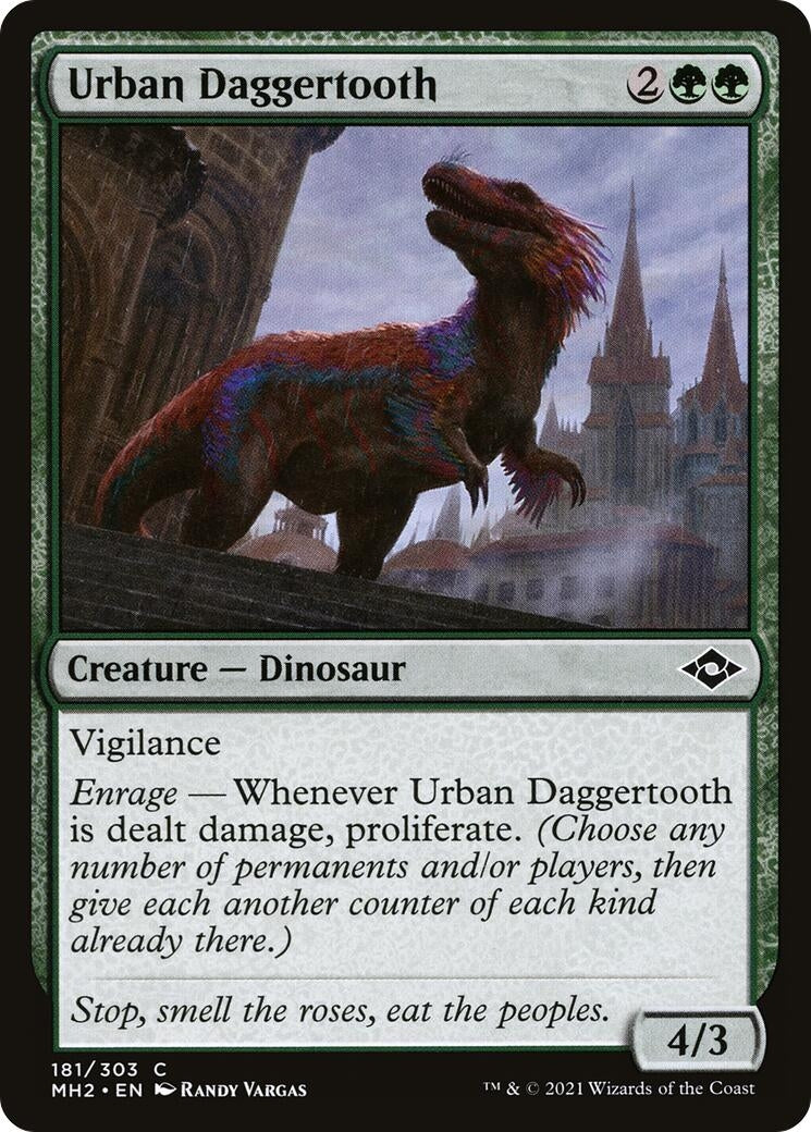Image for Urban Daggertooth (181) - Magic: The Gathering