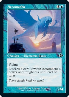 Image for Aeromoeba (Retro Frame) (Foil Etched) (389) (MH2) - Magic: The Gathering