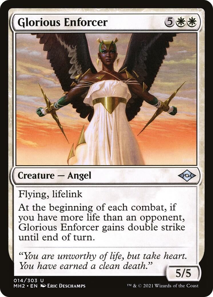 Image for Glorious Enforcer (14) - Magic: The Gathering