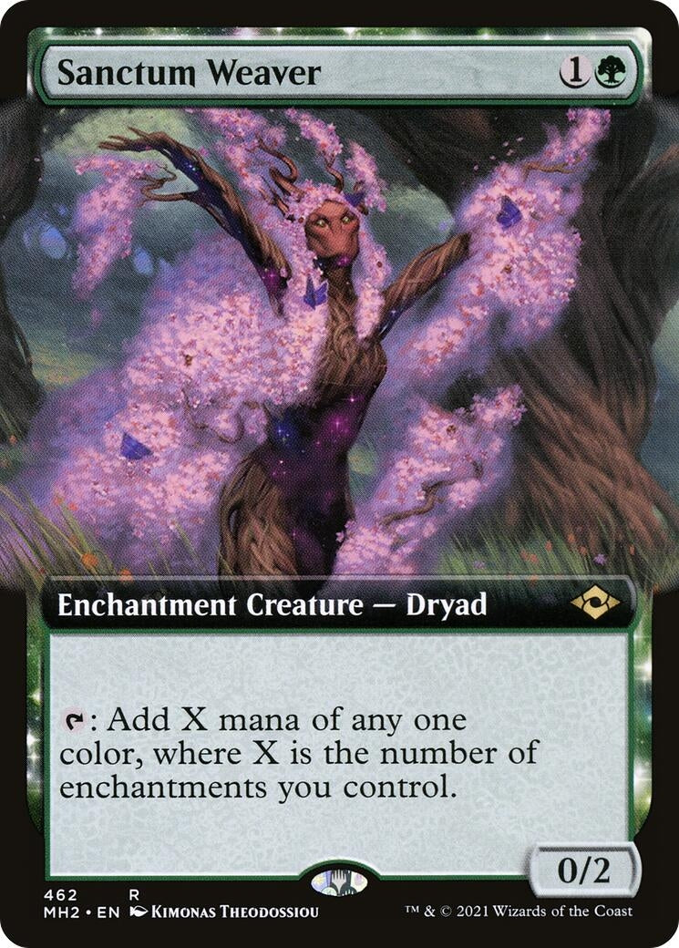 Image for Sanctum Weaver (Extended Art) (462) - Magic: The Gathering