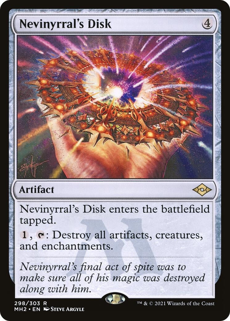 Image for Nevinyrral's Disk (298) - Magic: The Gathering