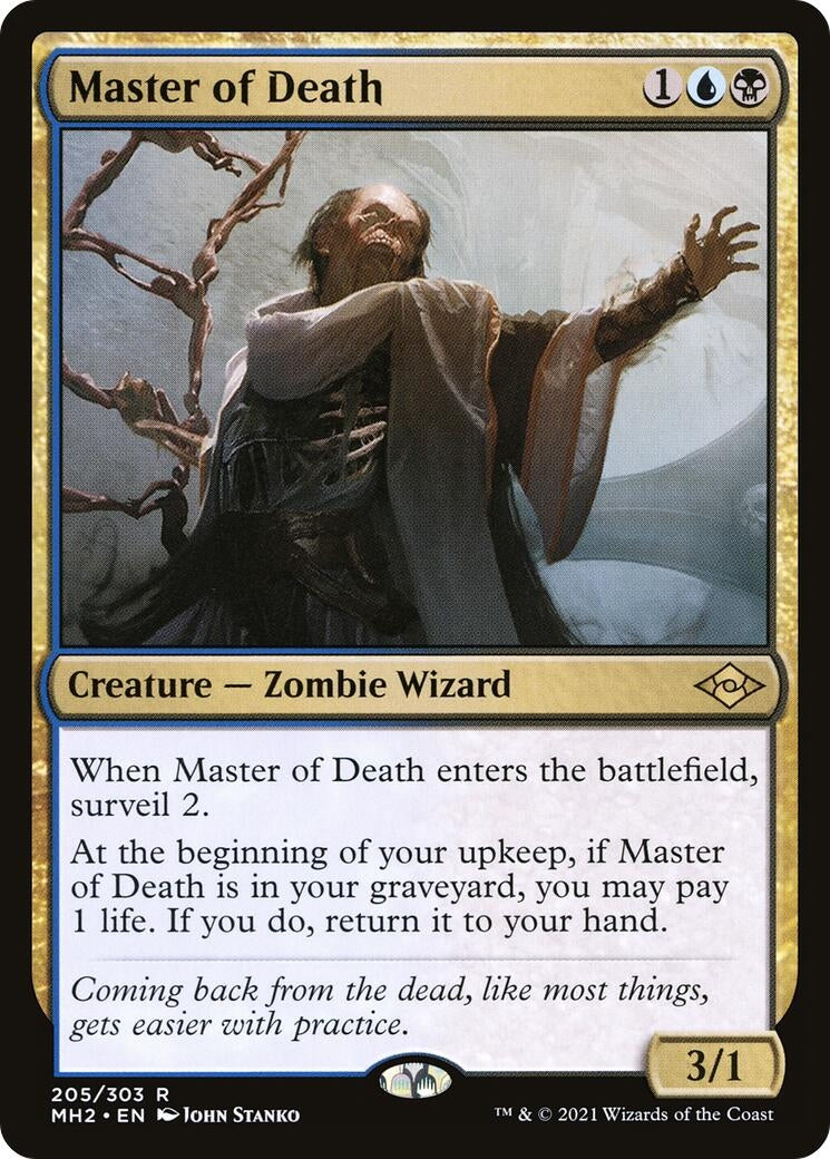 Image for Master of Death (205) - Magic: The Gathering