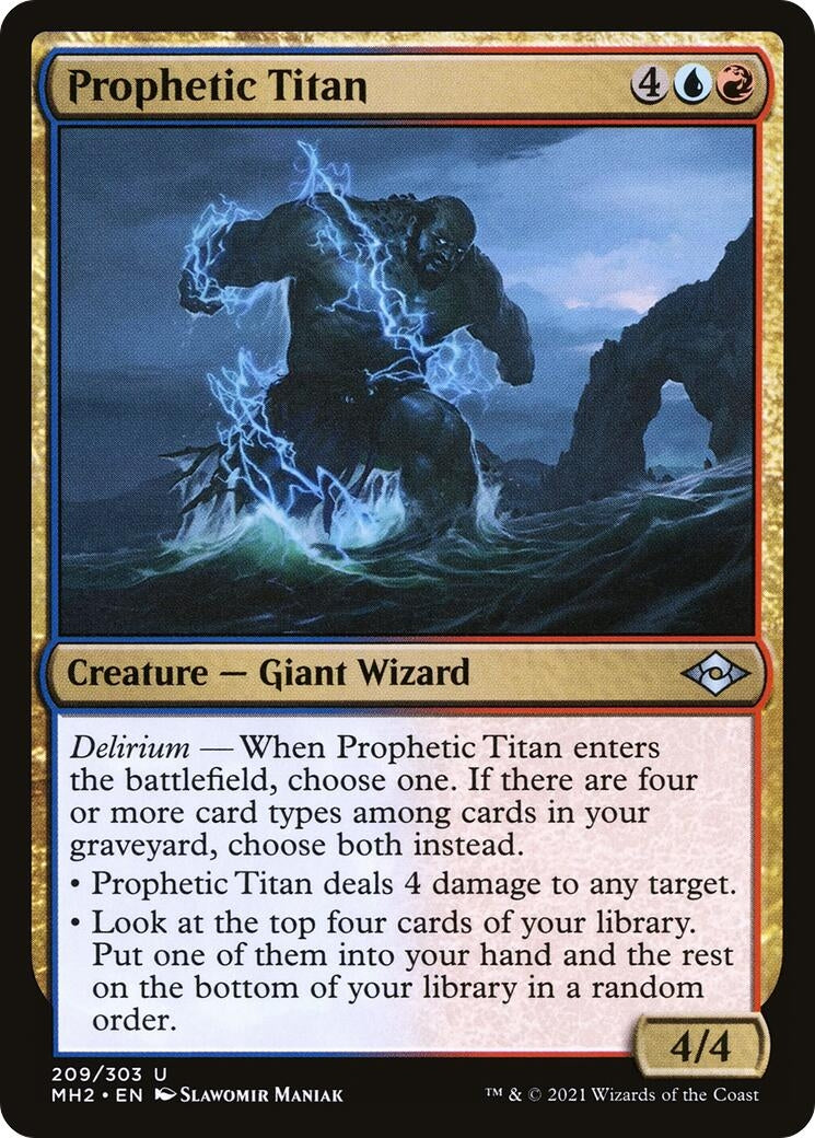 Image for Prophetic Titan (209) - Magic: The Gathering