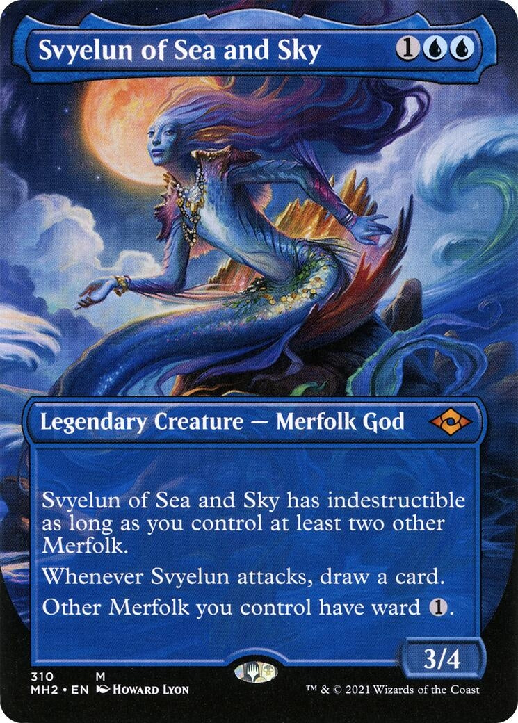 Image for Svyelun of Sea and Sky (Borderless) (310) - Magic: The Gathering