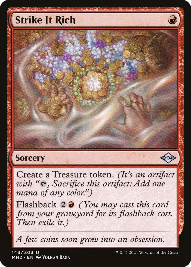 Image for Strike It Rich (143) (MH2) - Magic: The Gathering
