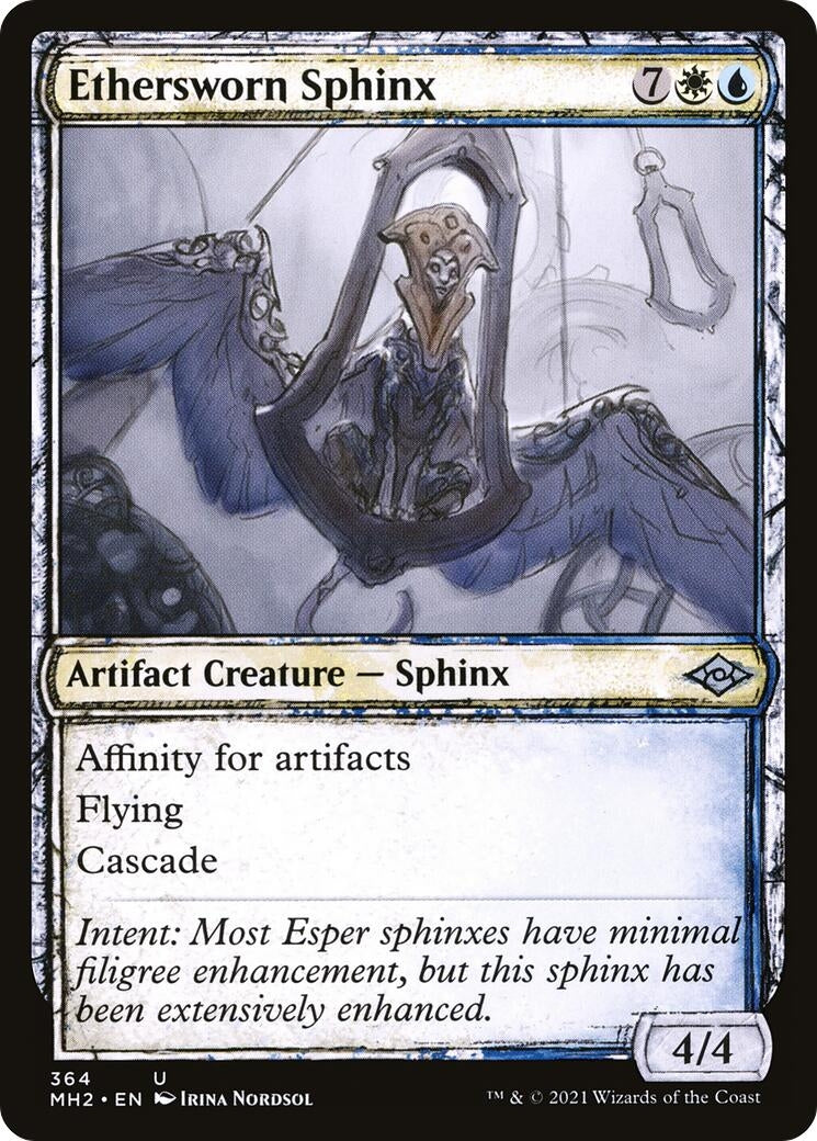 Image for Ethersworn Sphinx (Showcase) (364) - Magic: The Gathering