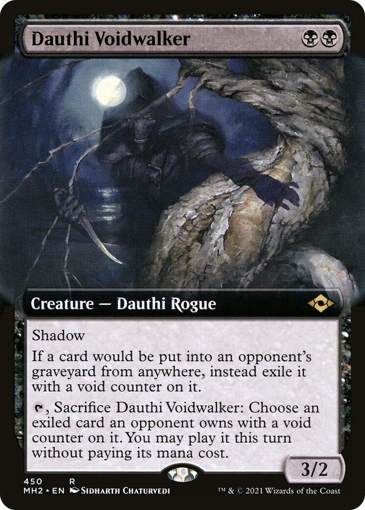 Image for Dauthi Voidwalker (Extended Art) (450) - Magic: The Gathering