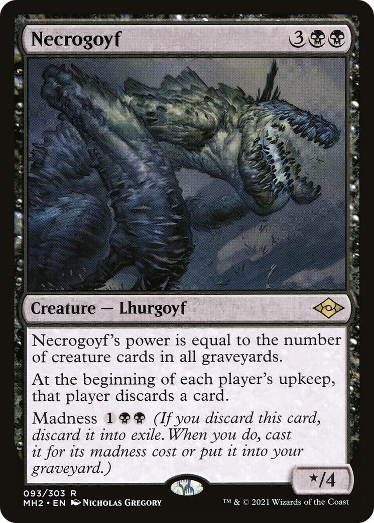 Image for Necrogoyf (93) - Magic: The Gathering