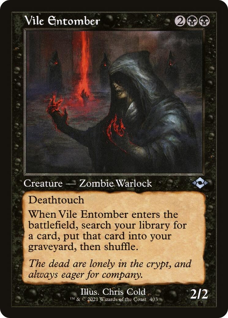 Image for Vile Entomber (Retro Frame) (403) - Magic: The Gathering