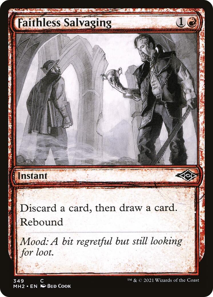 Image for Faithless Salvaging (Showcase) (349) - Magic: The Gathering