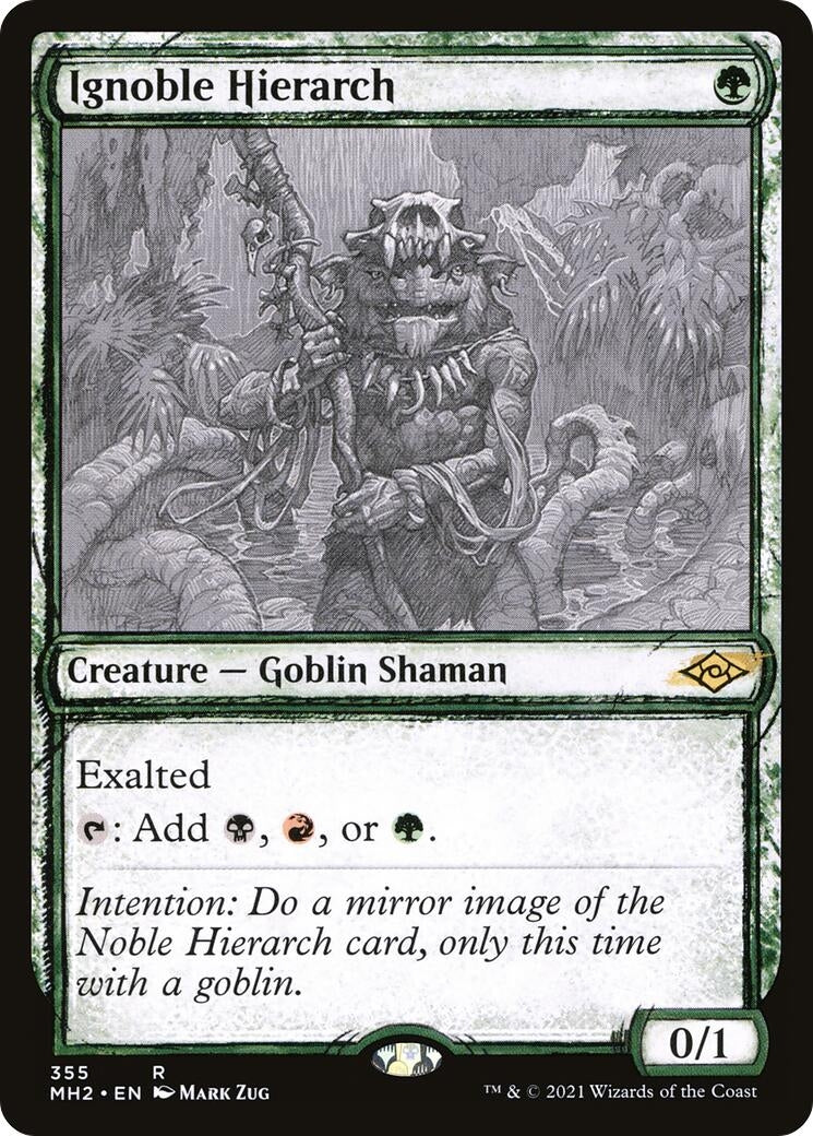 Image for Ignoble Hierarch (Showcase) (355) - Magic: The Gathering