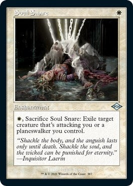 Image for Soul Snare (Retro Frame) (Foil Etched) (387) - Magic: The Gathering