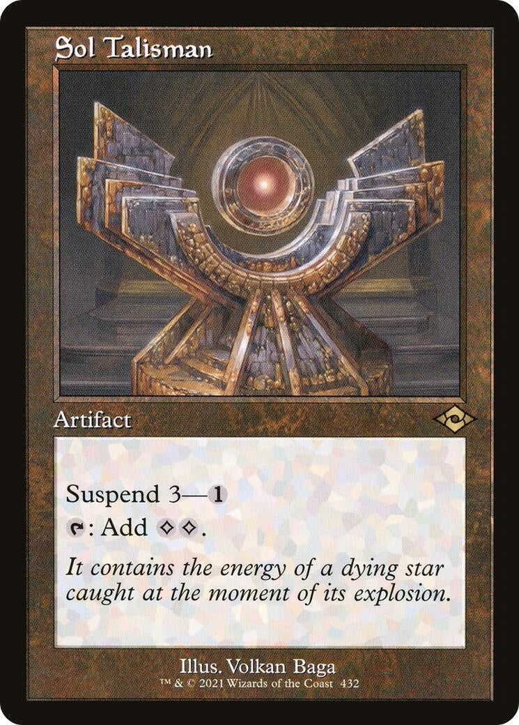 Image for Sol Talisman (Retro Frame) (432) - Magic: The Gathering