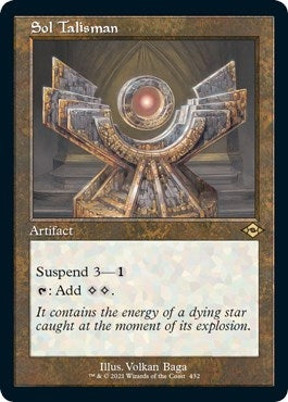 Image for Sol Talisman (Retro Frame) (Foil Etched) (432) - Magic: The Gathering