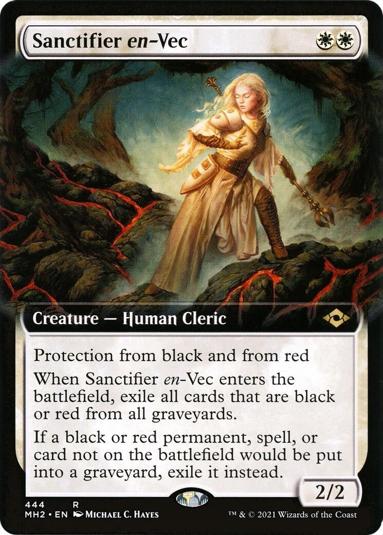 Image for Sanctifier en-Vec (Extended Art) (444) - Magic: The Gathering