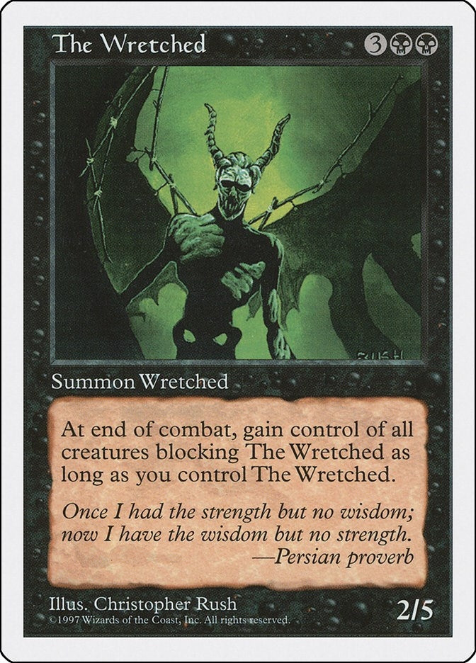 Image for The Wretched - Magic: The Gathering