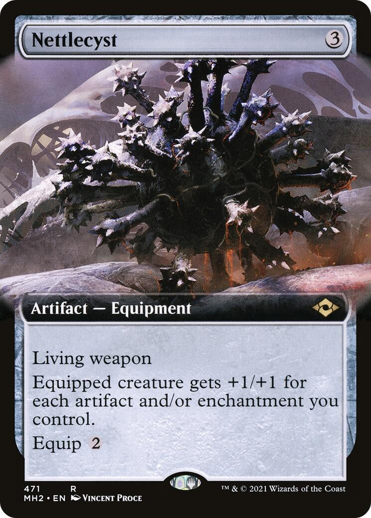 Image for Nettlecyst (Extended Art) (471) - Magic: The Gathering
