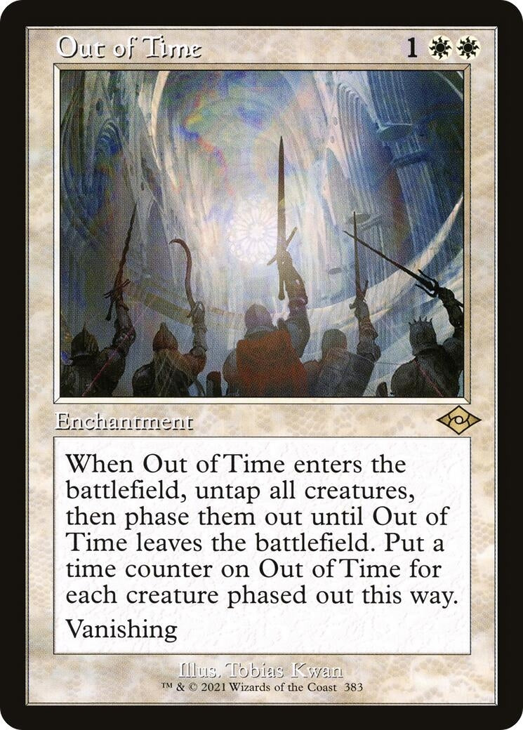 Image for Out of Time (Retro Frame) (383) - Magic: The Gathering