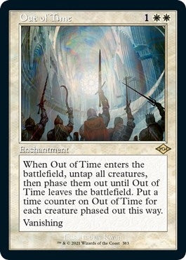 Image for Out of Time (Retro Frame) (Foil Etched) (383) - Magic: The Gathering