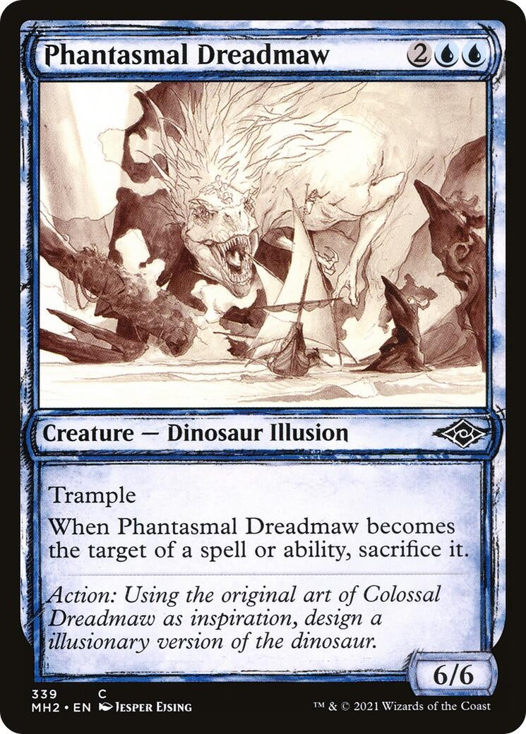 Image for Phantasmal Dreadmaw (Showcase) (339) - Magic: The Gathering