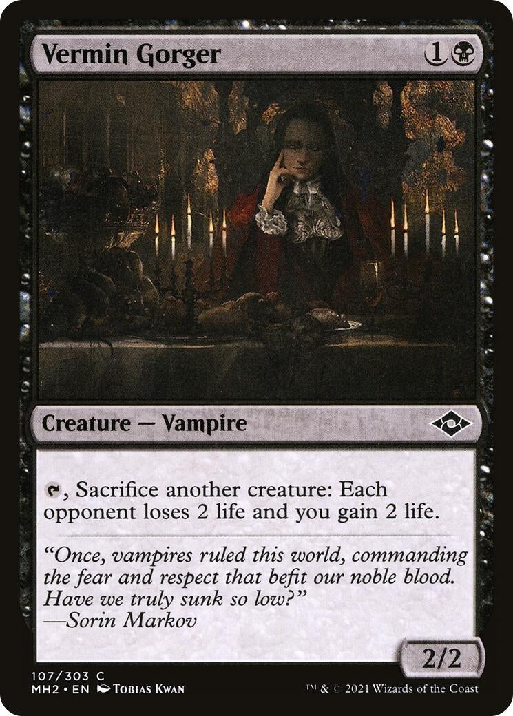 Image for Vermin Gorger (107) - Magic: The Gathering