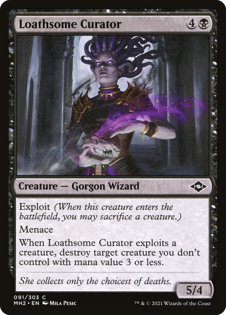 Image for Loathsome Curator (91) - Magic: The Gathering