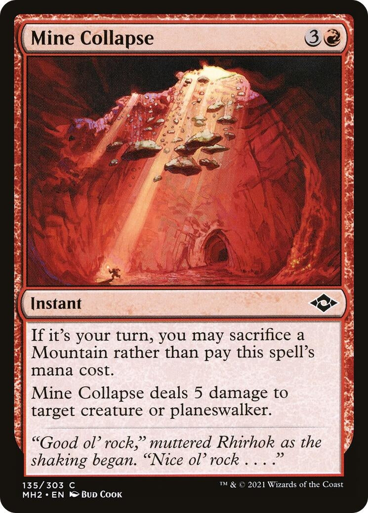 Image for Mine Collapse (135) - Magic: The Gathering