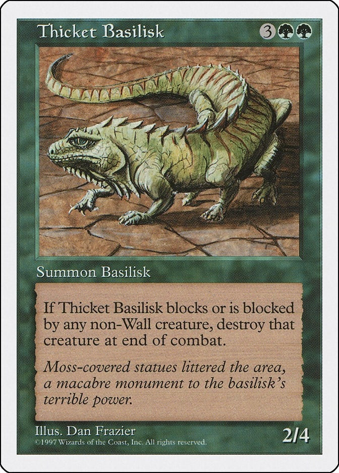 Image for Thicket Basilisk - Magic: The Gathering
