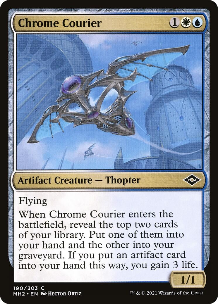 Image for Chrome Courier (190) - Magic: The Gathering