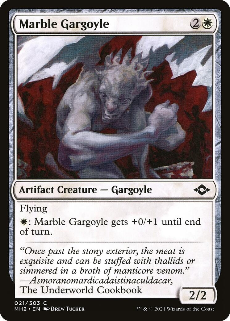 Image for Marble Gargoyle (21) - Magic: The Gathering