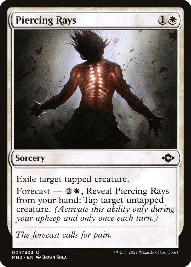 Image for Piercing Rays (24) - Magic: The Gathering