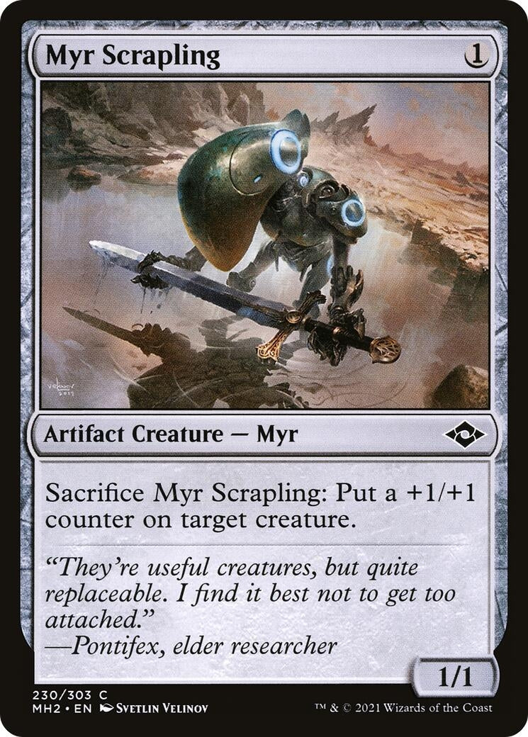 Image for Myr Scrapling (230) - Magic: The Gathering