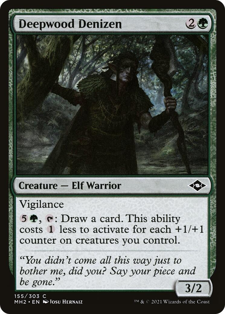 Image for Deepwood Denizen (155) - Magic: The Gathering