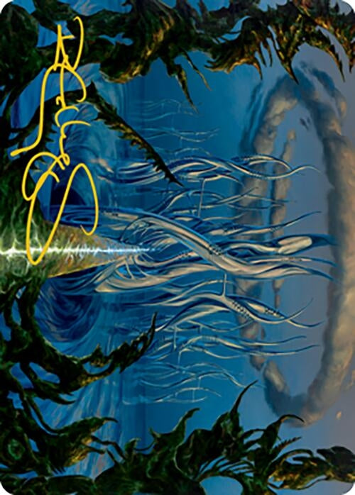Image for Tanglepool Bridge Art Card (Gold-Stamped Signature) (80) (ASMH2) - Magic: The Gathering