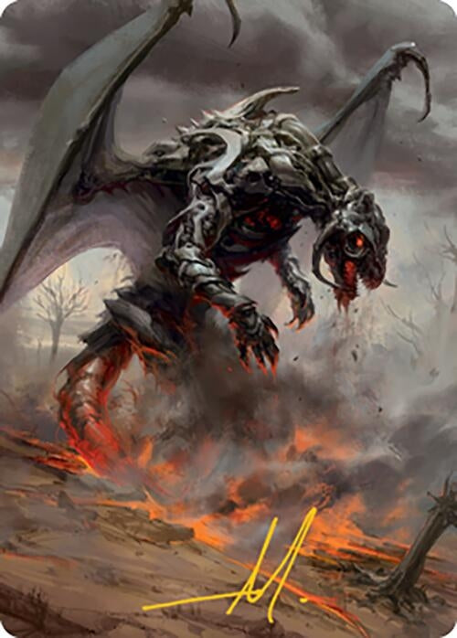 Image for Scion of Draco Art Card (Gold-Stamped Signature) (62) (ASMH2) - Magic: The Gathering
